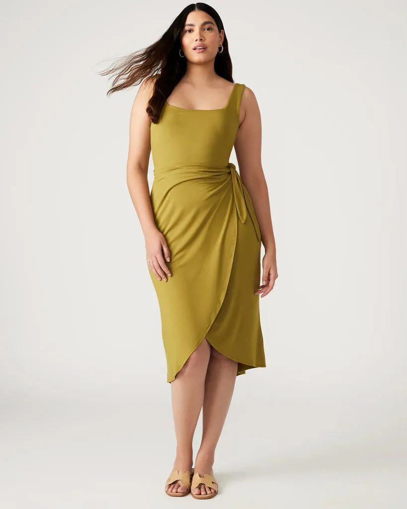 Women's Rhea Dress - Green Moss