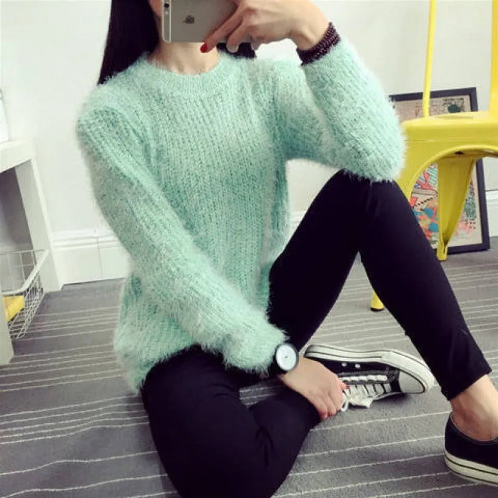 Womens Short Dreamy Soft Sweater