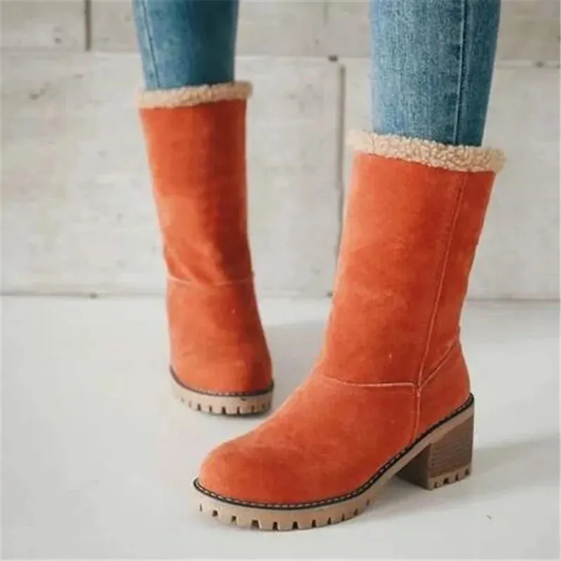 Women's Winter Fur Warm Snow Boots