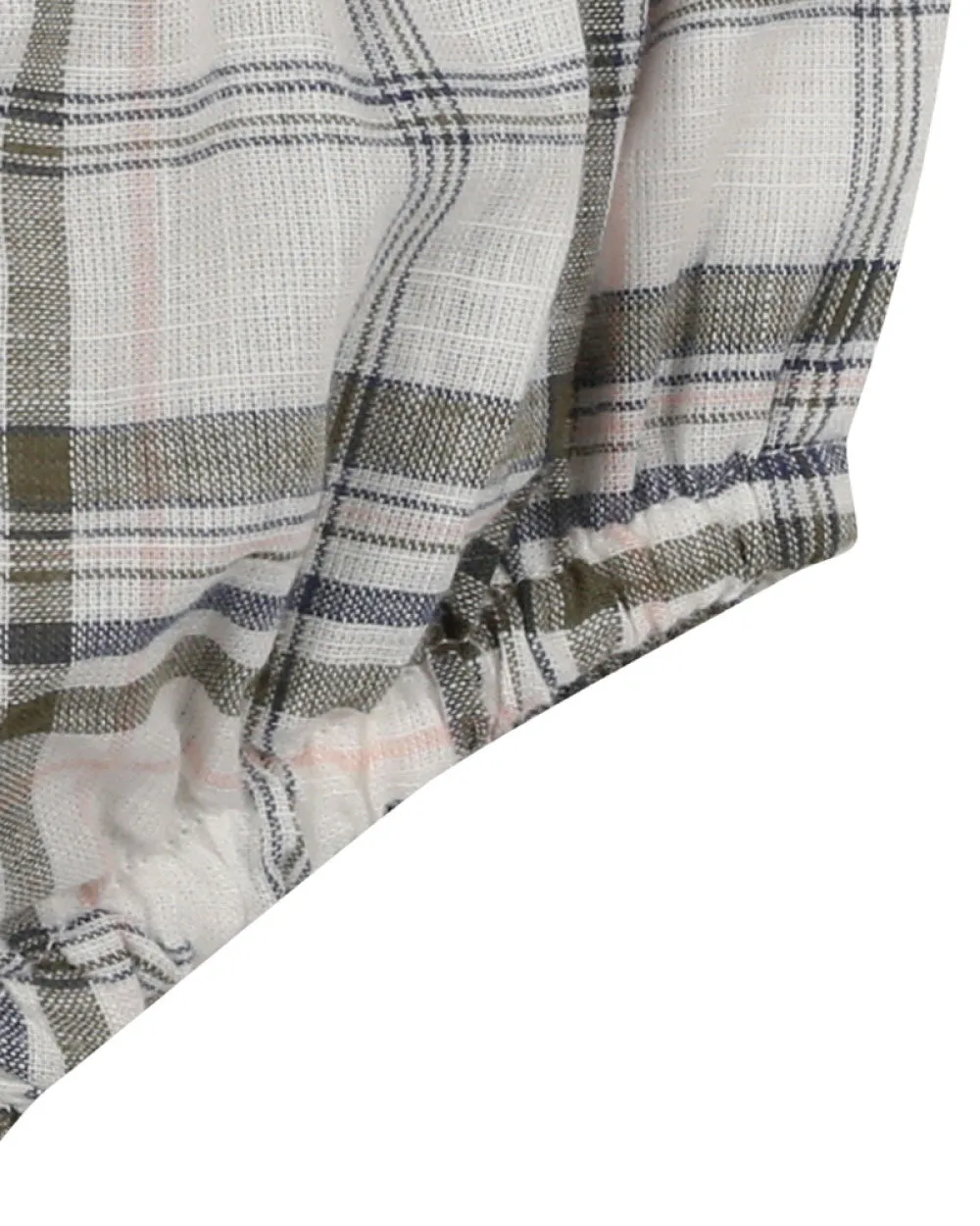 Woven Check Baby Pants