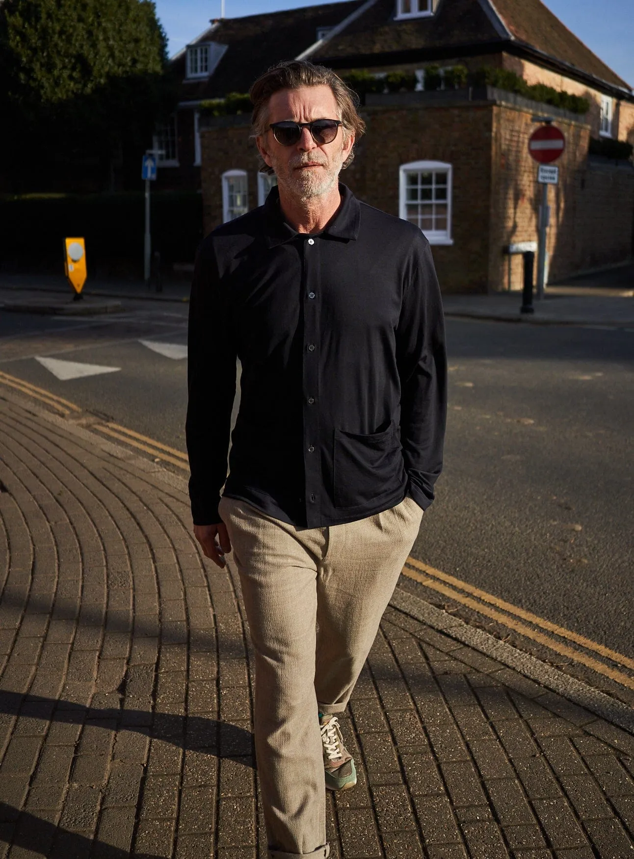 ZQ Merino 120s Neem Navy Jersey Cardigan